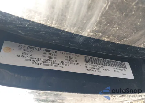 2014 Chrysler 300 S z USA, uszkodzony, nr VIN 2C3CCAGGXEH222498